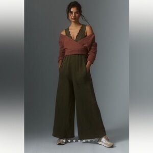 NWT Daily Practice by Anthropologie The Palmra Jumpsuit XS